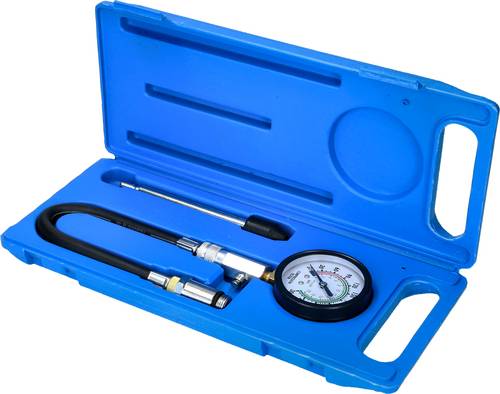 Brilliant Tools BT581150 Kompressionstester-Satz für Benzin Motoren, 2-tlg
