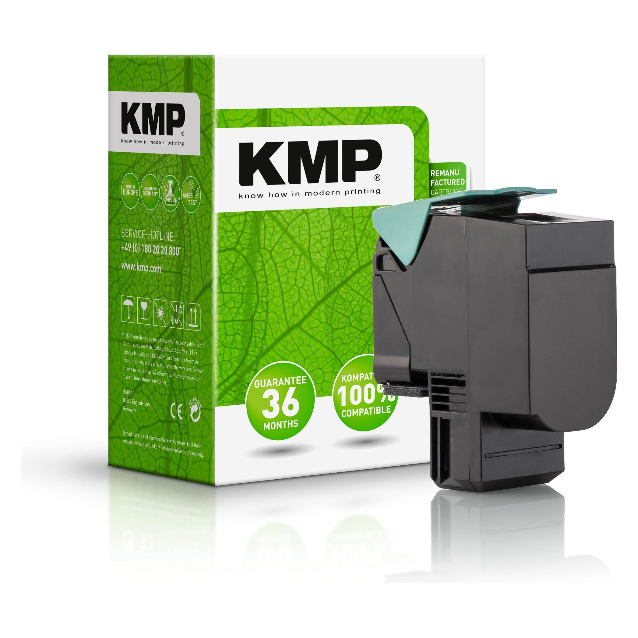 KMP Tonerkassette Toner ersetzt 702HC (70C2HC0) Cyan 3000 Seiten (C) (3936,0003)