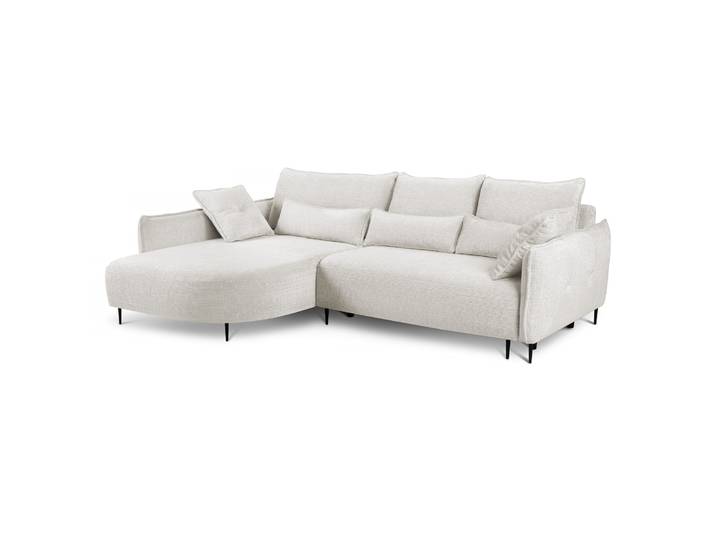Ecksofa Oblivio mit Schlaffunktion, L-förmig, mit Stauraum,
