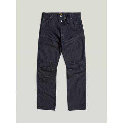 Regular-fit-Jeans G-STAR "G-STAR Elwood Regular Jeans", Herren, Gr. 28, Länge 32, blau (raw denim), Obermaterial: 100% Baumwolle, Jeans