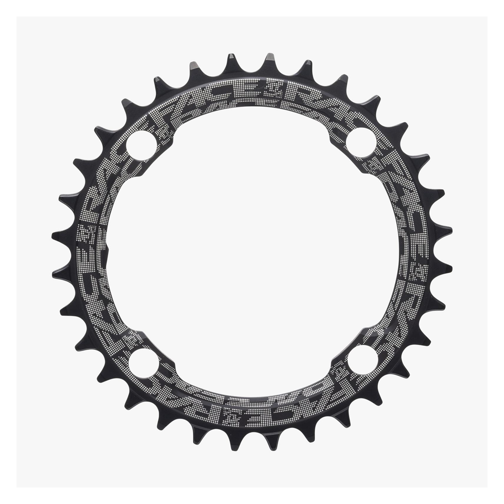 Race Face Kettenblatt, 104BCD, 4-Loch, 34 Z., matte black (34) (58141453)