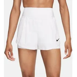 NIKE Damen Shorts NikeCourt Advantage Dri-FIT, Größe L in Weiß Weiß