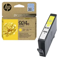 HP Original 924e EvoMore Druckerpatrone (4K0U9NE) gelb
