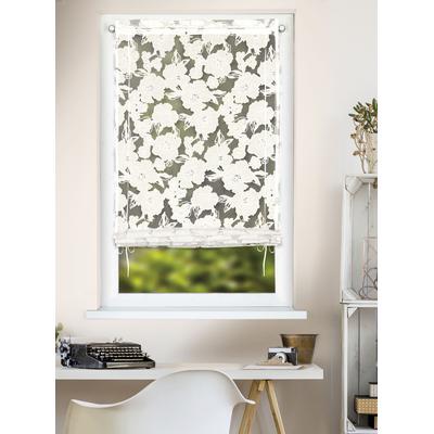Vorhang HOMING "Juana" Gr. 1, weiß, B:60cm H:130cm, Polyester, Gardinen, Fertigschal