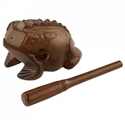 Meinl Cymbals FROG-M Wooden Frog Medium - Guiro