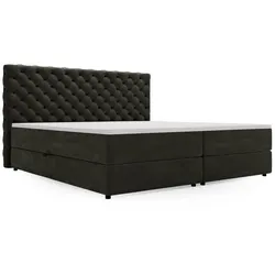 BOXBETT Bergamo 160x200 Dunkelgrau