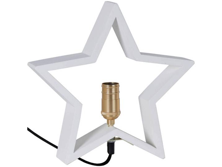 Eglo Tischleuchte, Holz, Metall, Eiche, 5x29x30 cm, Kippschalter, Lampen & Leuchten, Innenbeleuchtung, Tischlampen, Tischlampen