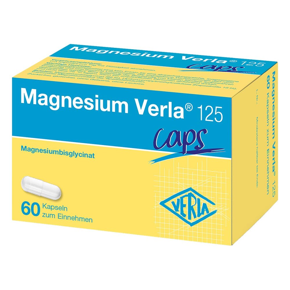 Verla-Pharm Arzneimittel GmbH & Co. KG Magnesium Verla® 125 Kapseln 20520799