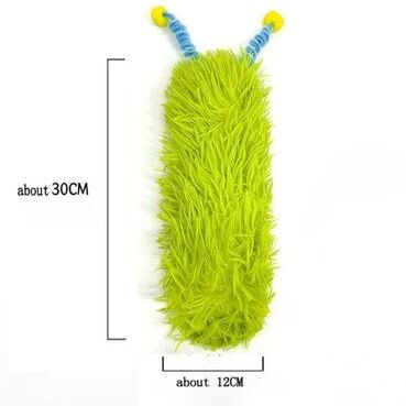 Inspired Finds Catnip Plush Pillow Chew Toy For Interactive Play & Comfort green
