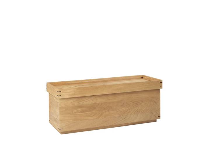 Kristina Dam Studio Japanese Tablettisch 35x95 cm Dark oak, medium