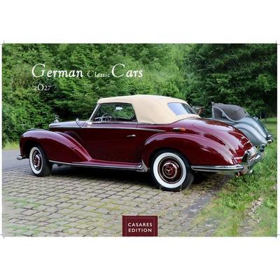 German Classic Cars Kalender 2027 – Wandkalender | Fotokalender Oldtimer 35x50cm Großformat - deutsche Oldtimer - Meisterwerke deutscher