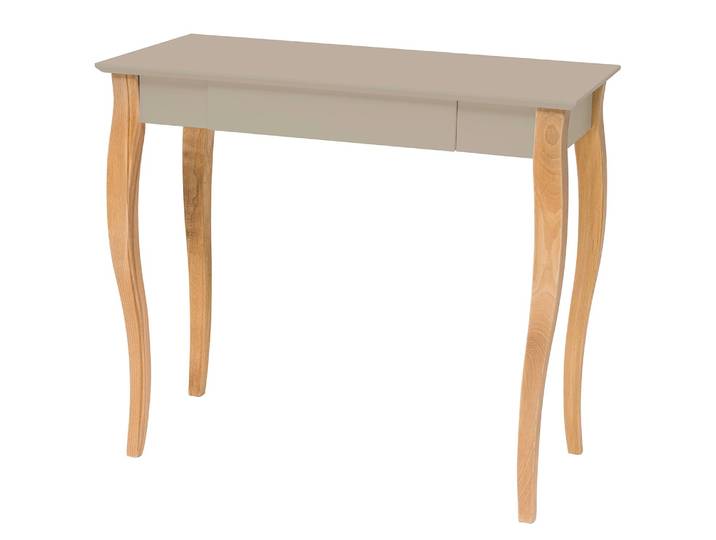 Schreibtisch Patti 85 x 74 x 40cm Braun/Sandgrau