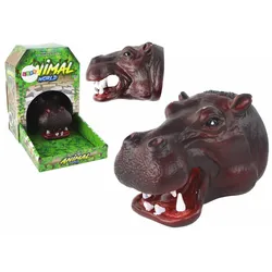 Tierische Handpuppe Nilpferd
