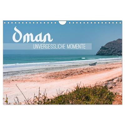 Oman - Unvergessliche Momente (Wandkalender 2026 DIN A4 quer), CALVENDO Monatskalender