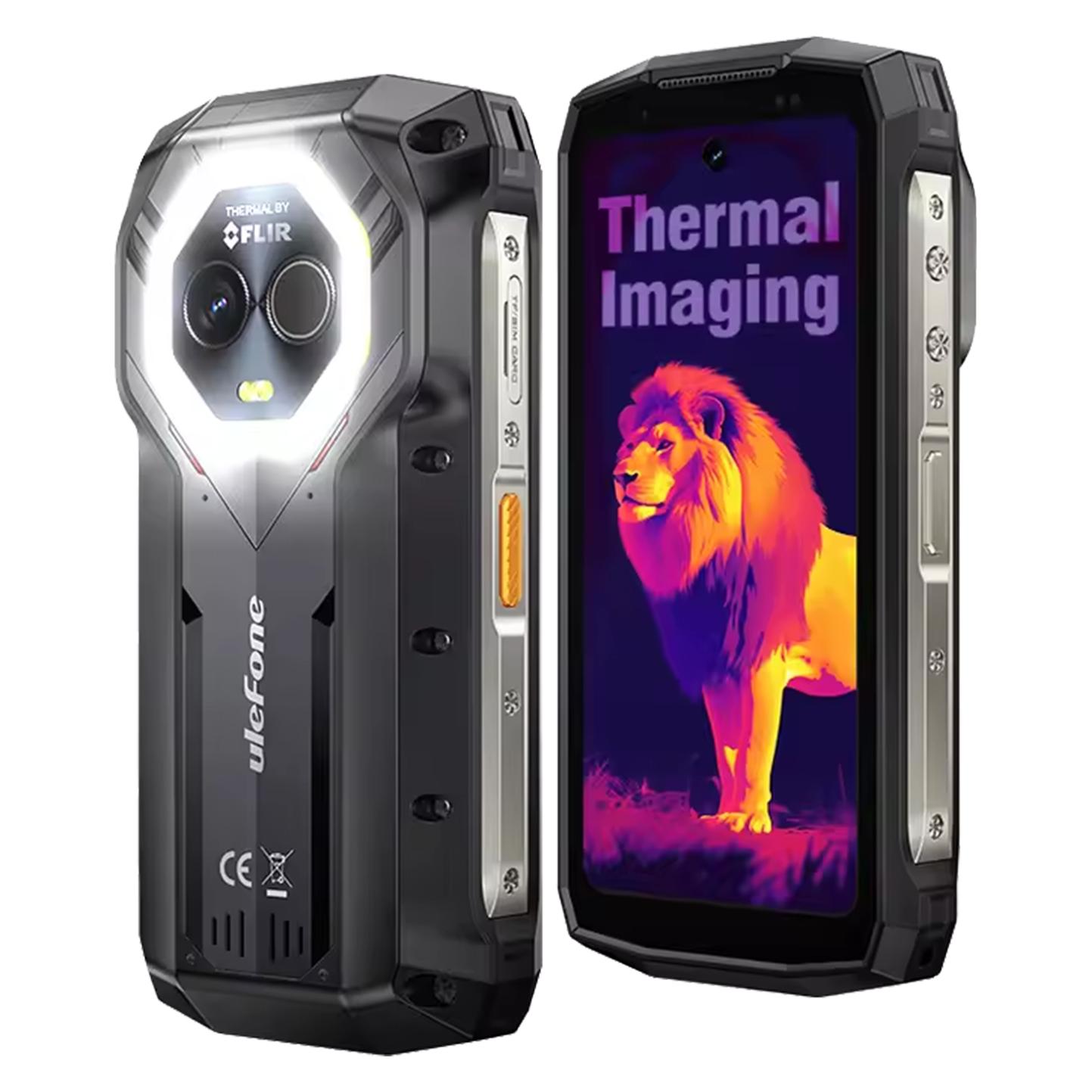 Ulefone Armor Mini 20T Pro (256 GB, Frost Black, 4.70", Dual SIM, 5G) (MINI20TPRO BLACK)