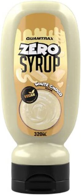 Quamtrax Xarope Zero Chocolate Branco 330 ml Chocolate Branco
