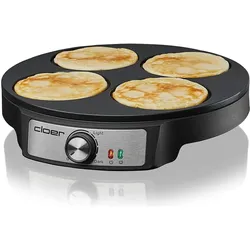 Cloer 6625 Pancake Maker, Fun Kitchen, Schwarz