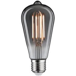Paulmann 1879 LED Kolben Rustika   E27 230V 320lm 7,5W 1800K dimmbar Rauchglas 28864