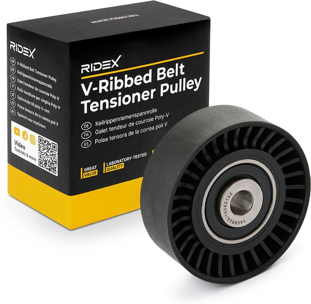 RIDEX 312D0098 Geleiderol / omdraairol v-snaren