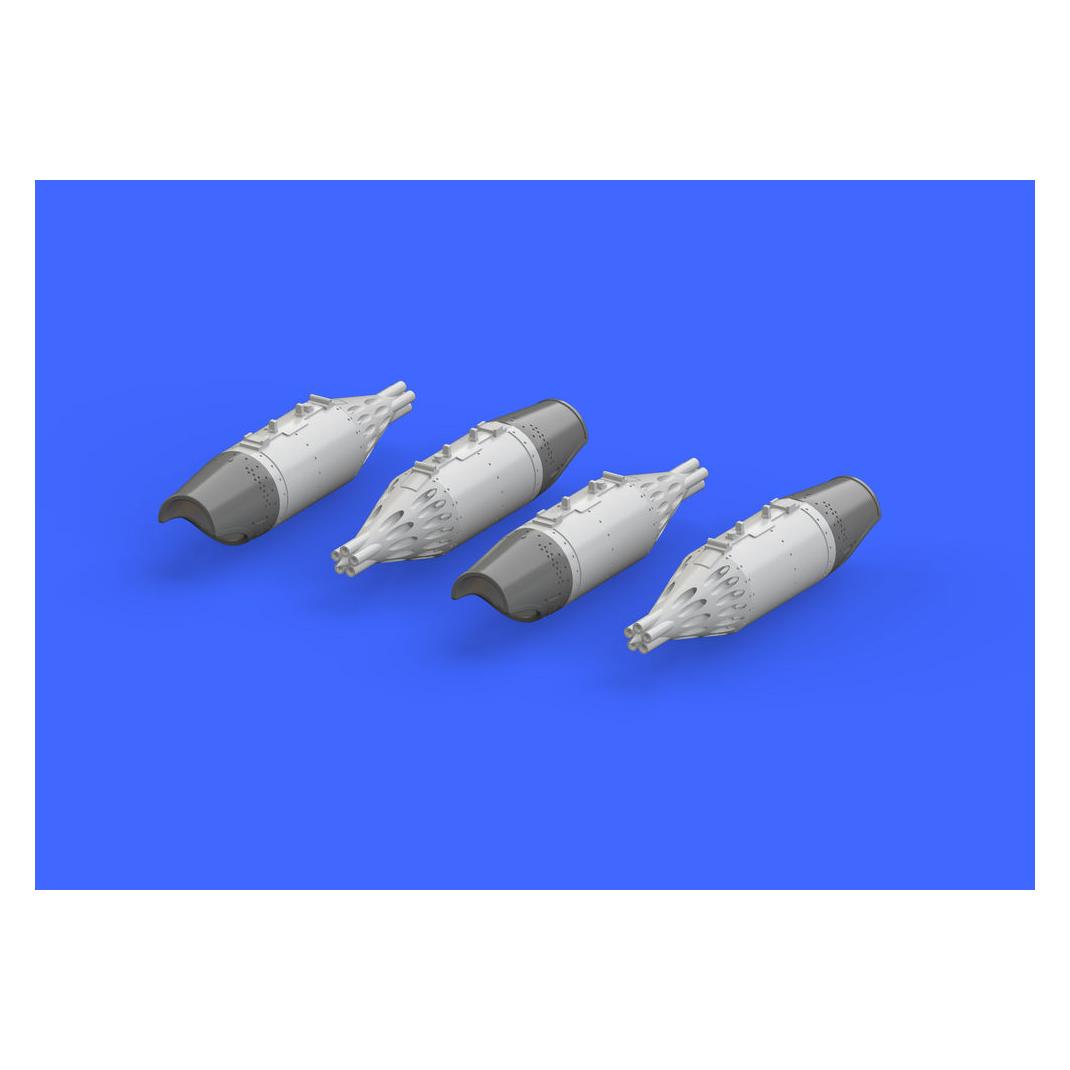 Eduard UB-32A-24 rocket pods for Mi-24 f. (672140)