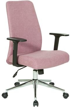 Office Star Products OSP Evanston Office Chair with Lumbar Support and Adjustable Tilt