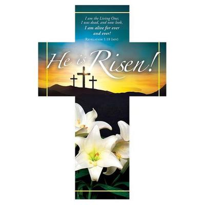 Bookmarks - Crosses - Easter - He Is Risen!, Taschenbuch von , Warner Press