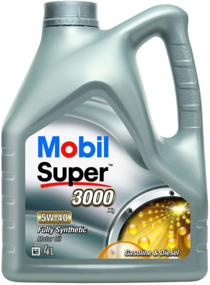Moottoriöljy Mobil 157302 Super 3000 X1 5w40 4l