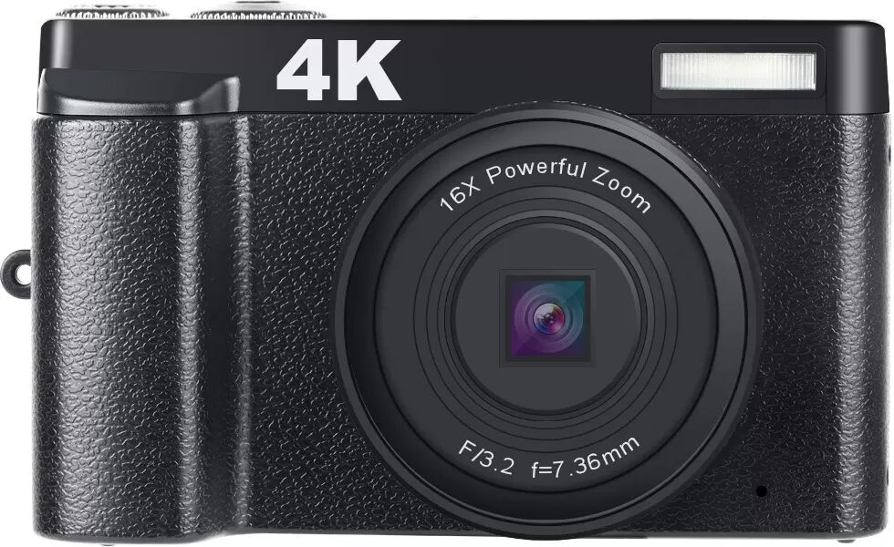 INF Digitalkamera mit 24 MP, HD 1080p und 16x Zoom