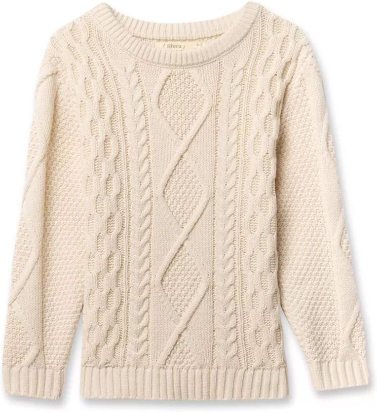 Sfera - Pullover, 5A, Ecru