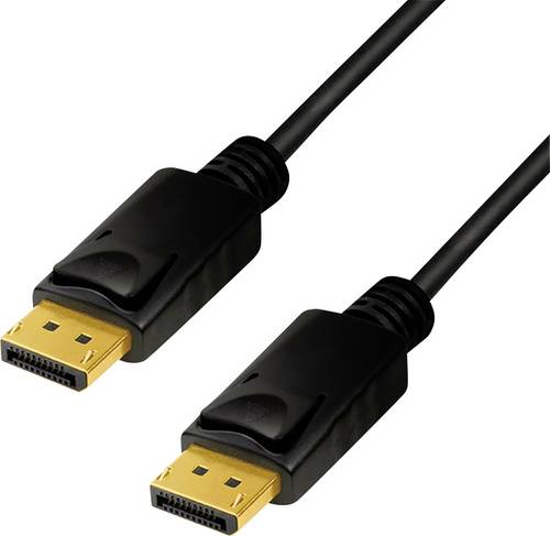 TECHly DisplayPort Anschlusskabel 3.00 m Schwarz ICOC-DSP-A14-030NT DisplayPort-Kabel
