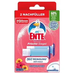 WC ENTE WC-Duftspüler »Frische-Siegel Flower Oasis« Nachfüller 2 Stück mehrfarbig