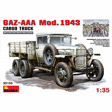MiniArt - GAZ-AAA (Mod. 1943) Cargo Truck - 1:35 - 469 Teile 310715