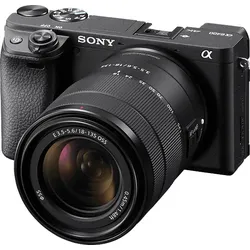 SONY Alpha 6400 Kit Systemkamera mit Objektiv 18-135 mm, 7,6 cm Display Touchscreen, WLAN