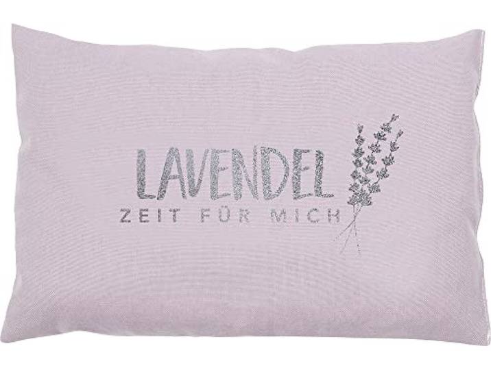 Herbalind Lavendelkissen Zeit für Mich Schurwolle & Lavendel Flieder Größe 30x20 cm