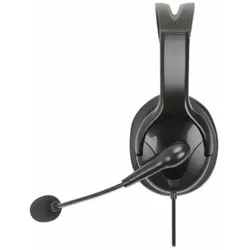MANHATTAN Mono USB-Headset mit reversiblem Mikrofon