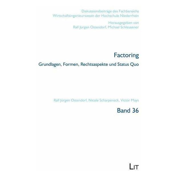 LIT Factoring (Deutsch, Softcover, Michael Schleusener, Ralf Jürgen Ostendorf) (39007759)