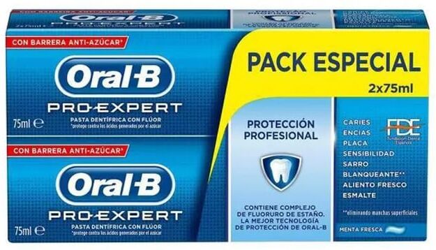 Oral-B Pro Expert Proteção Profissional Menta 75 ml 2 Unds