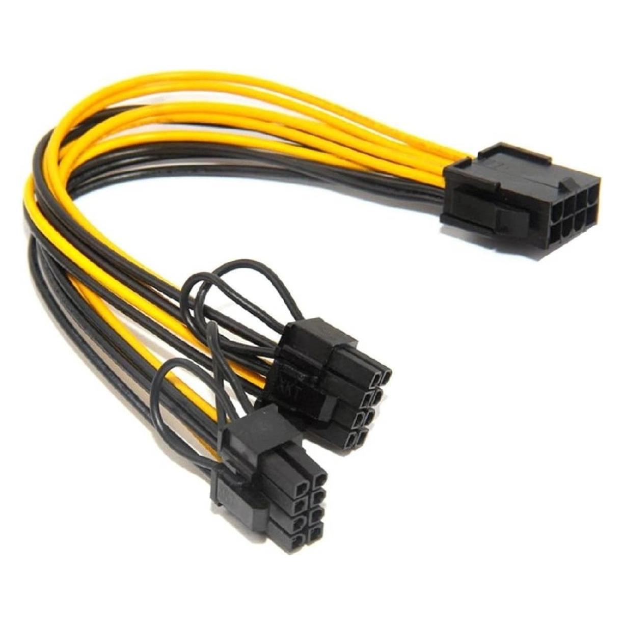 PowerGuard Grafikkarten Power Kabel - 8pin auf 2x 8pin Stromversorgungskabel (30 cm) (00023054)