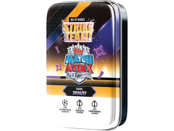 TOPPS - UCC Match Attax 26 27 Booster Tin (modèle aléatoire)