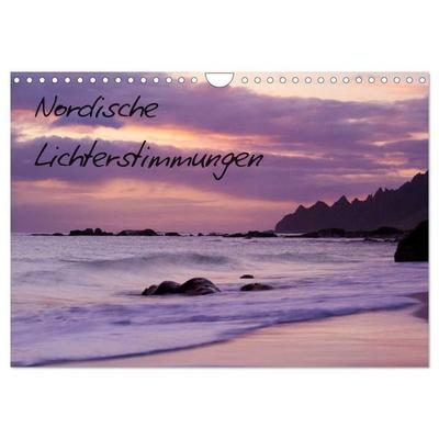 Nordische Lichterstimmungen (Wandkalender 2027 DIN A4 quer), CALVENDO Monatskalender