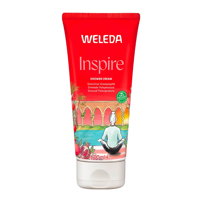 Weleda Inspire Schönheitsdusche Granatapfel, 200ml 005744X9