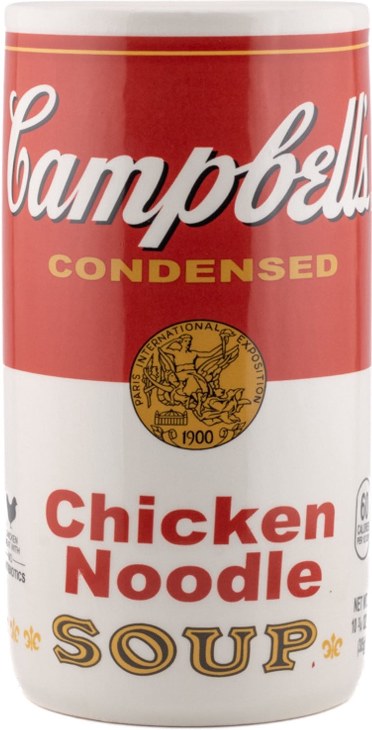 Aardewerk vaas Soup can