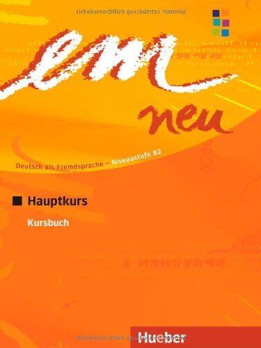 Michaela Perlmann-Balme - em neu 2008 Hauptkurs: Deutsch als Fremdsprache / Kursbuch: Deutsch als Fremdsprache Niveaustufe B2. Ein Lehrwerk im Baukastensystem - Preis vom 09.10.2026 07:28:09 h