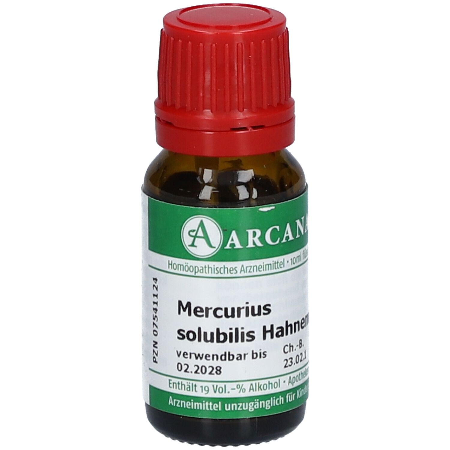 Mercurius Solubilis Hahnemanni LM 12 Dilution 10 ml
