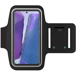 SmartFitness Samsung Galaxy Note20 Handy Sport Armband, Smartphone Sportarmband, Schwarz