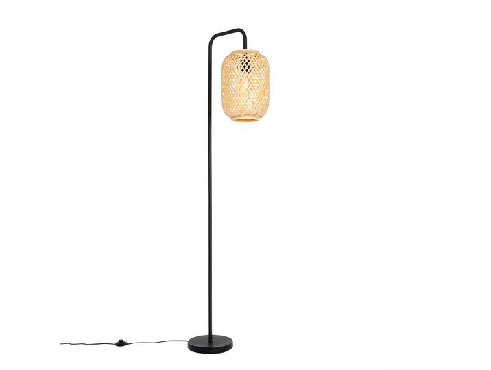 Lampadaire oriental en bambou - Yvonne