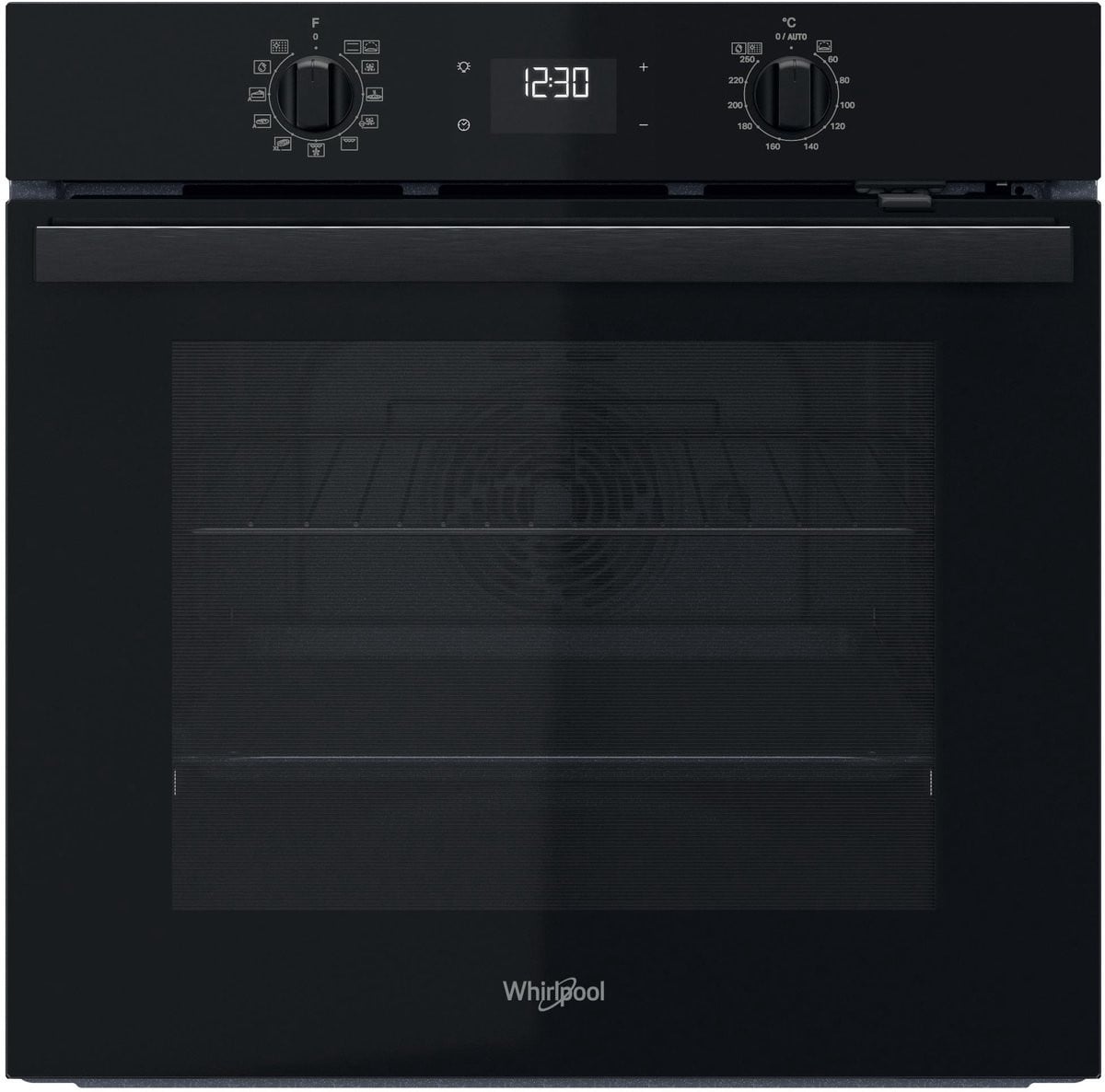 Whirlpool OMR58RR1B Inbouwoven met Pyrolyse - Zwart