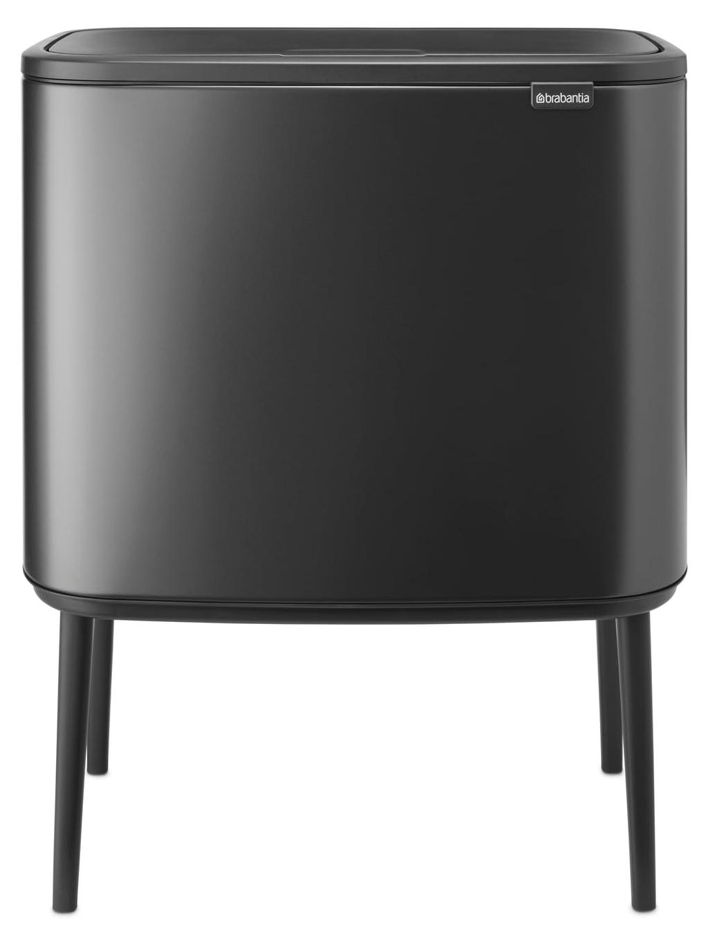 Brabantia Bo Touch Bin 3 x 11 l - 3-Fach-Behälter für Recycling | Soft-Touch-Küc