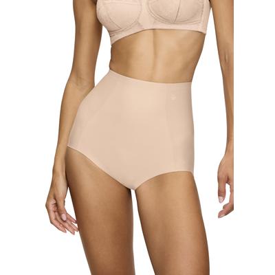 Shapingpants TRIUMPH "Medium Shaping Series", Damen, Gr. XL, beige (satin cream), Microtouch, Obermaterial: 53% Elasthan, 47% Polyamid, figurbetont, Unterhosen, glättend und formend, mit medium Shape-Effekt