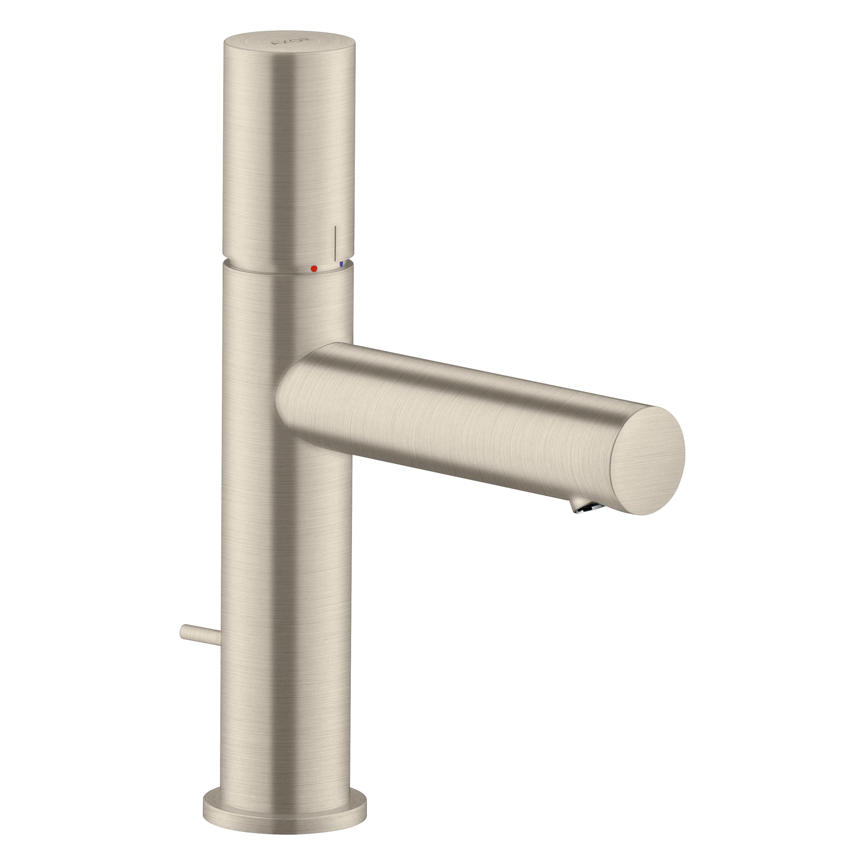 hansgrohe Einhebel-Waschtischmischer AXOR UNO 110 Zerogriff brushed nickel (45001820)